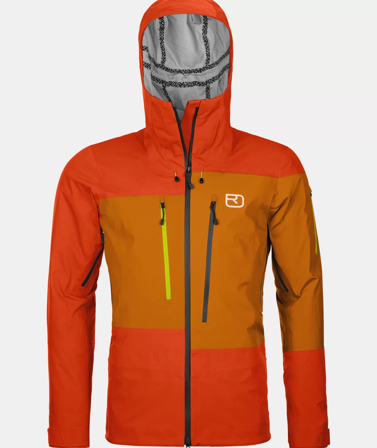 ORTOVOX 3L DEEP SHELL JACKET M hotorange Store