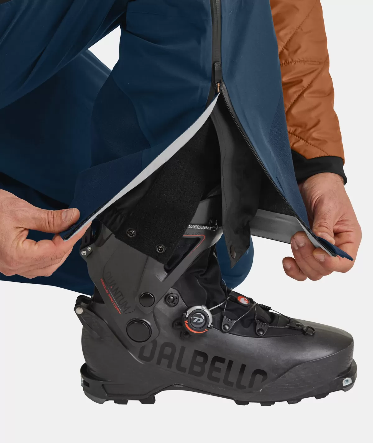 ORTOVOX 3L ORTLER PANTS M clayorange Flash Sale