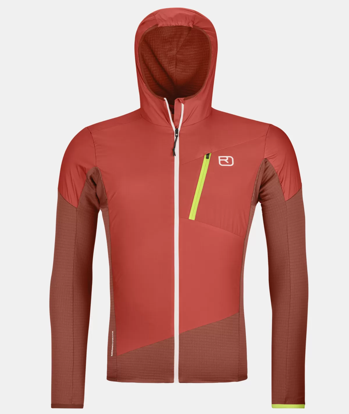 ORTOVOX LADIZ HYBRID JACKET M clayorange Sale