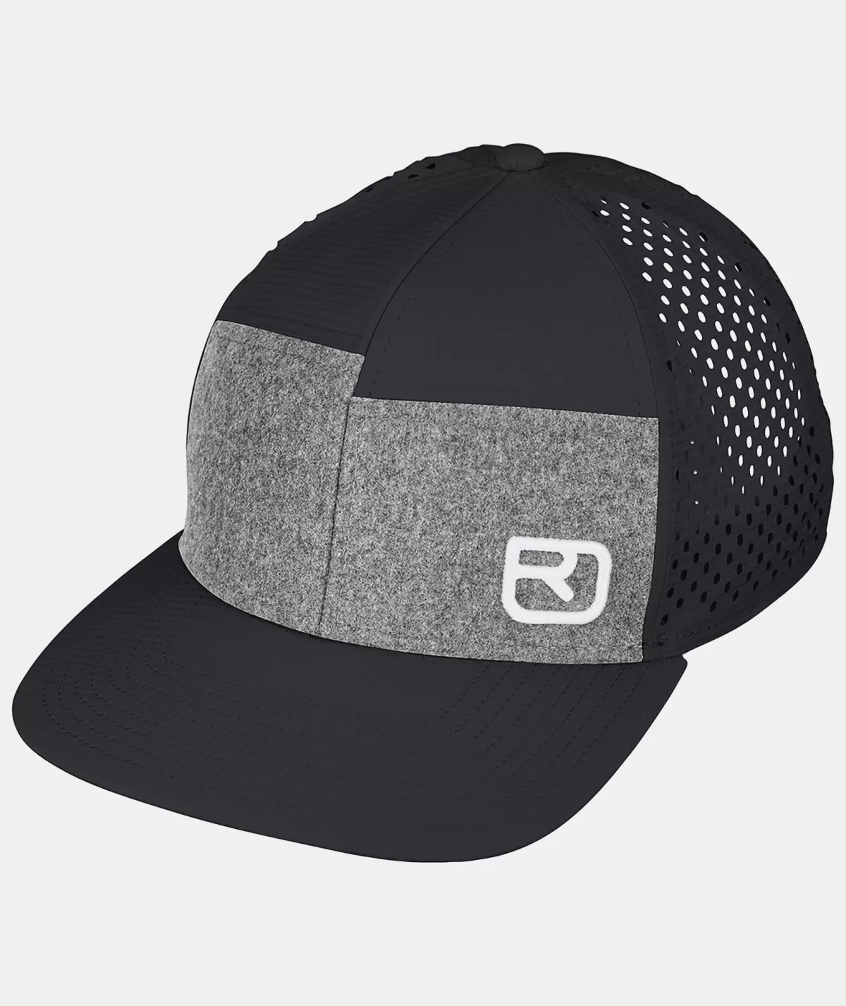 ORTOVOX LOGO AIR TRUCKER CAP blackraven Outlet