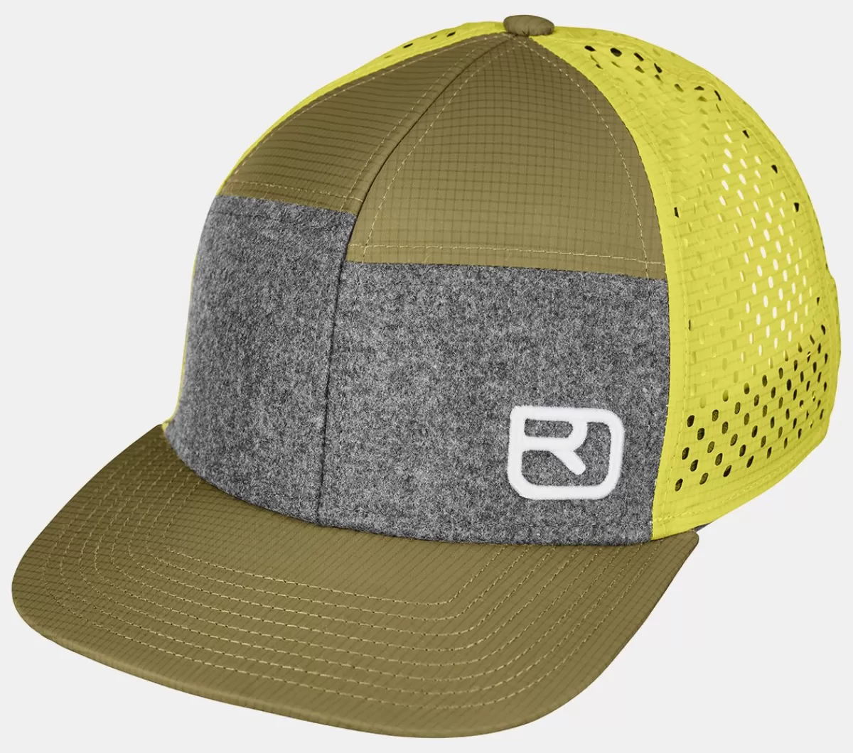 ORTOVOX LOGO AIR TRUCKER CAP greenmoss Shop