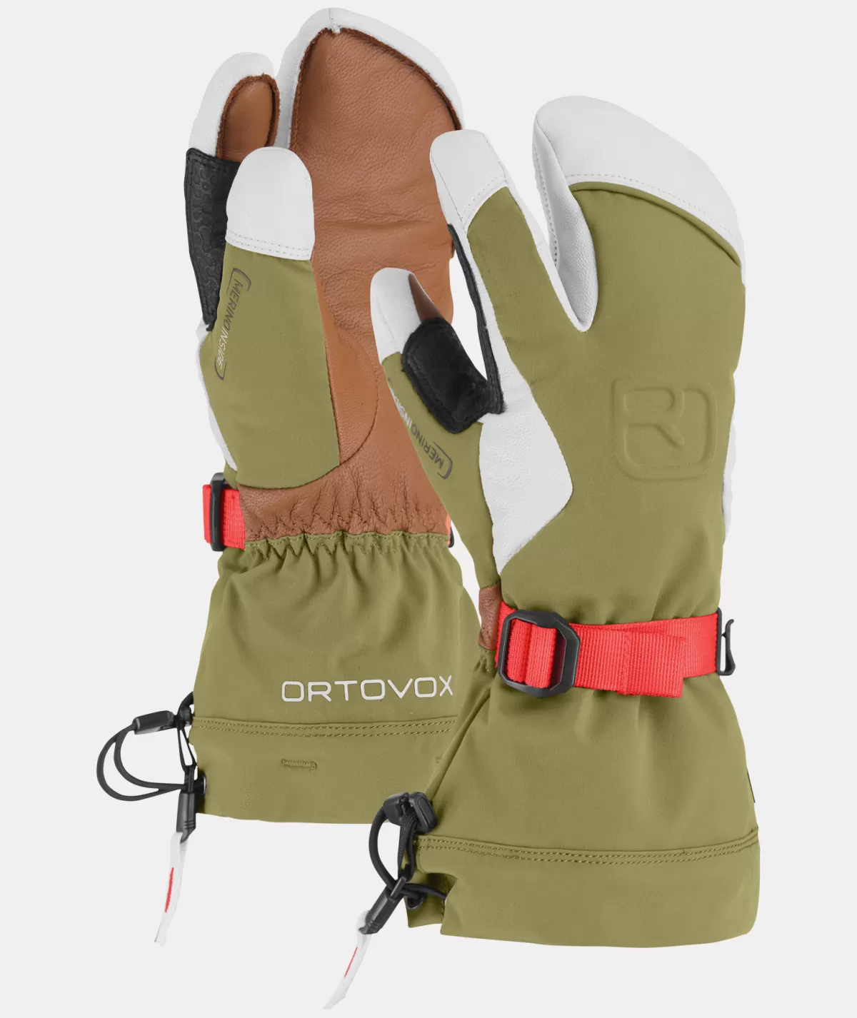 ORTOVOX MERINO FREERIDE 3 FINGER GLOVE W wildherbs New