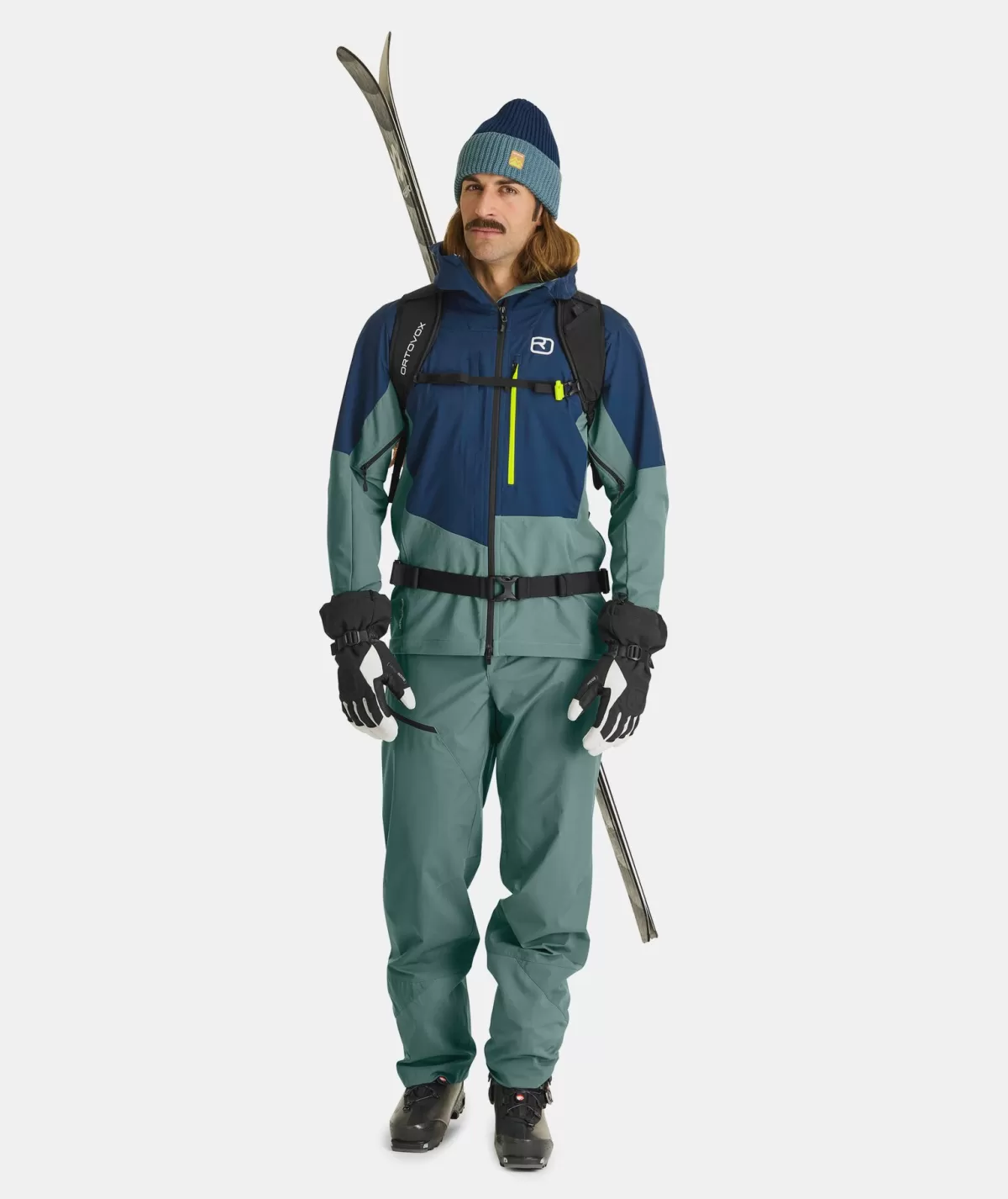 ORTOVOX MERINO FREERIDE GLOVE M blackraven Cheap