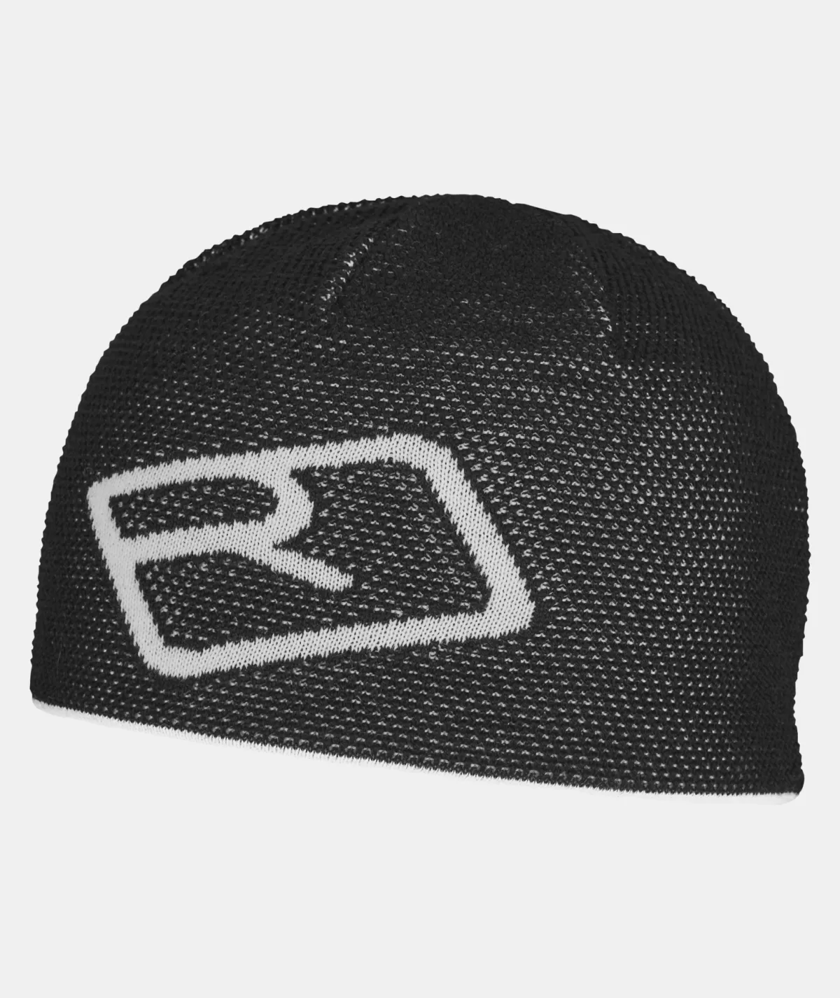 ORTOVOX MERINO LOGO KNIT BEANIE blackraven Sale