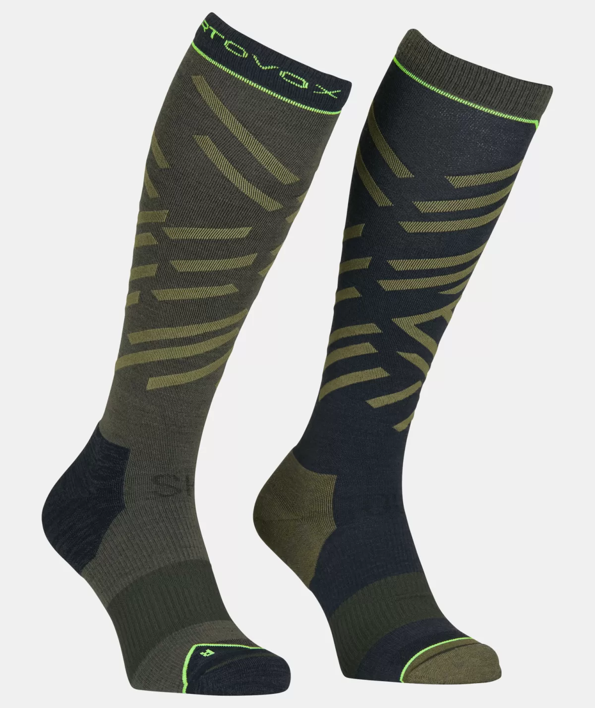 ORTOVOX SKI TOUR LONG SOCKS M darkwildherbs Flash Sale