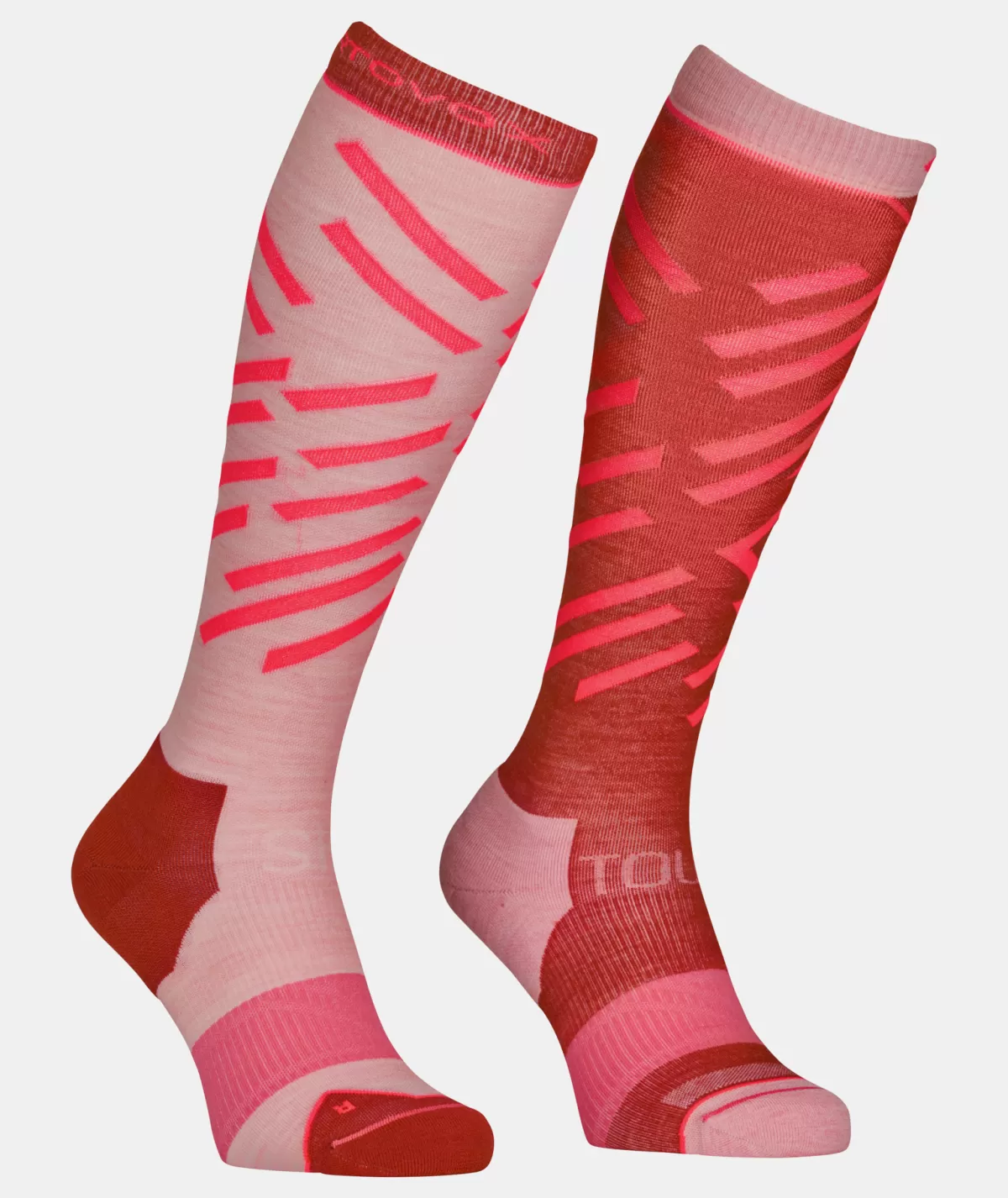 ORTOVOX SKI TOUR LONG SOCKS W sunsetorange Hot
