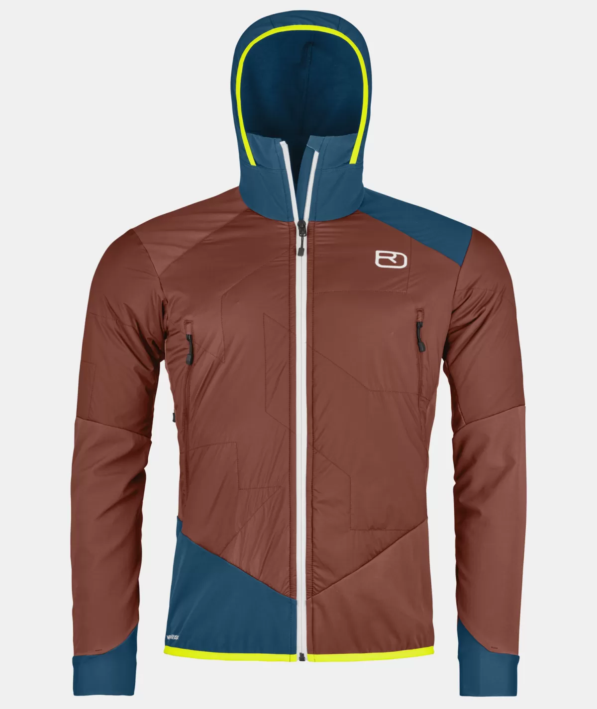 ORTOVOX SWISSWOOL COL BECCHEI HYBRID JACKET M clayorange Clearance