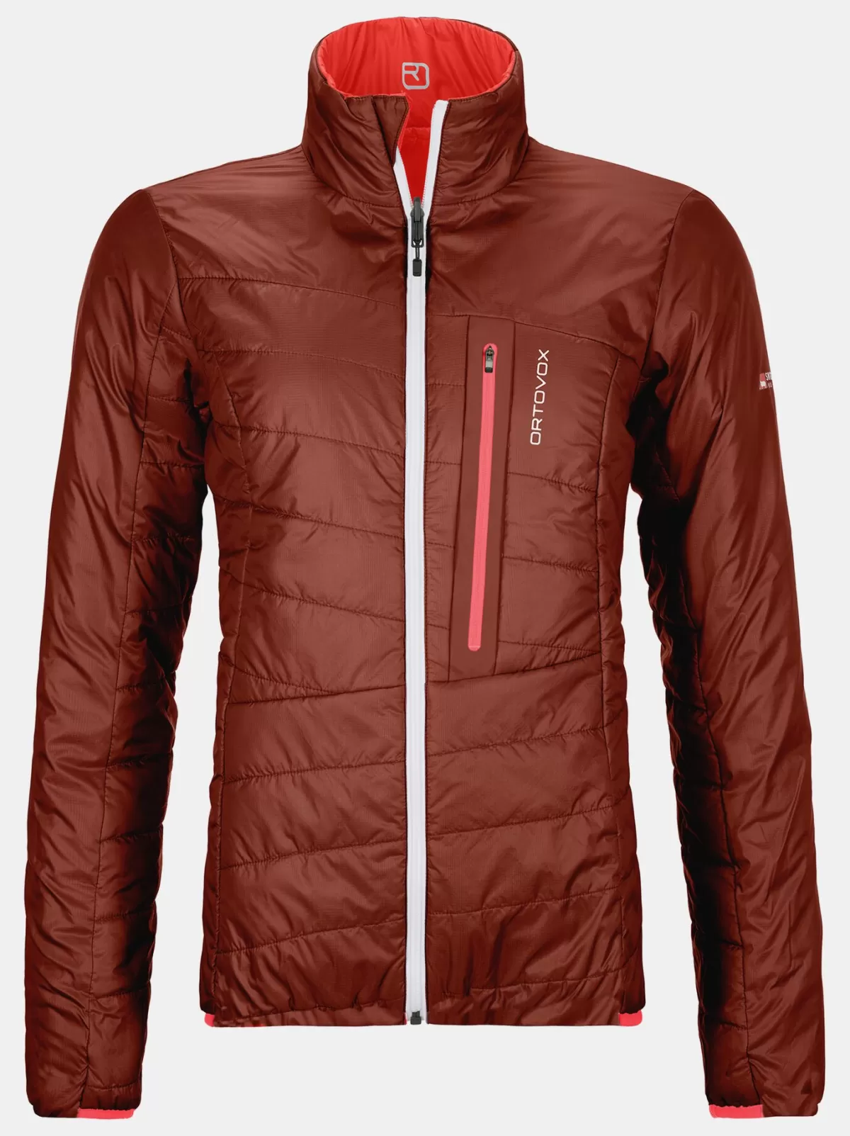ORTOVOX SWISSWOOL PIZ BIAL JACKET W coral Outlet