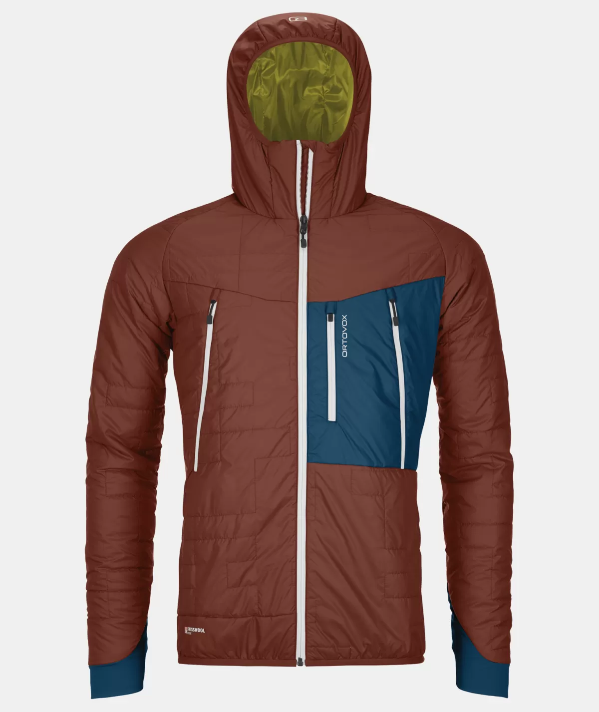 ORTOVOX SWISSWOOL PIZ BOÈ JACKET M clayorange Sale
