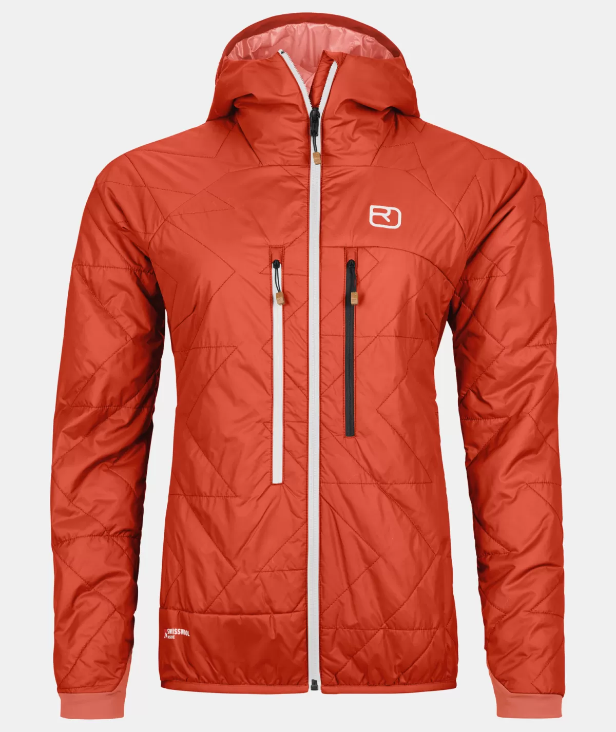 ORTOVOX SWISSWOOL PIZ BOÈ JACKET W sunsetorange Hot