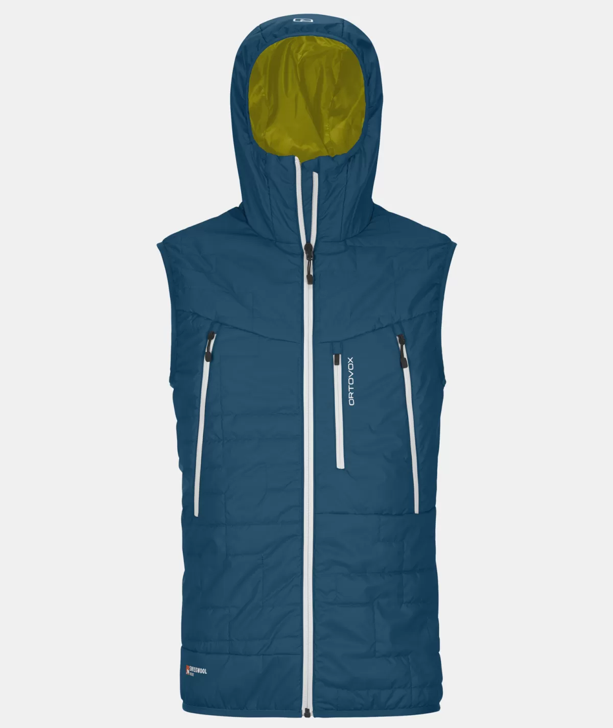 ORTOVOX SWISSWOOL PIZ BOÈ VEST M petrolblue Best