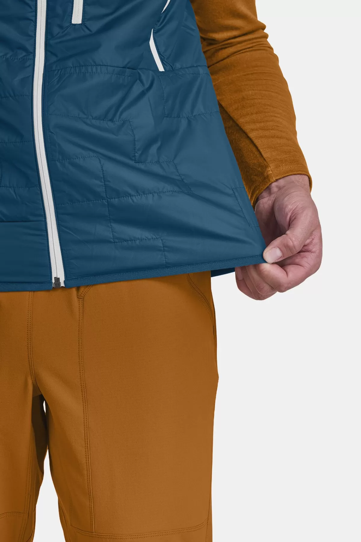 ORTOVOX SWISSWOOL PIZ BOÈ VEST M greenmoss Clearance