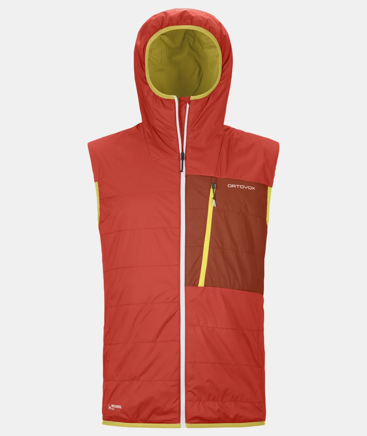 ORTOVOX SWISSWOOL PIZ DUAN VEST M cengiarossa Clearance