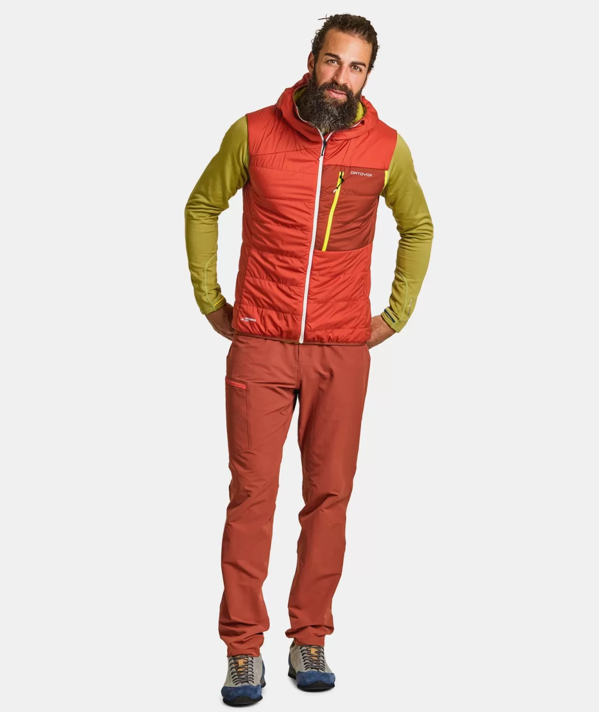 ORTOVOX SWISSWOOL PIZ DUAN VEST M cengiarossa Clearance