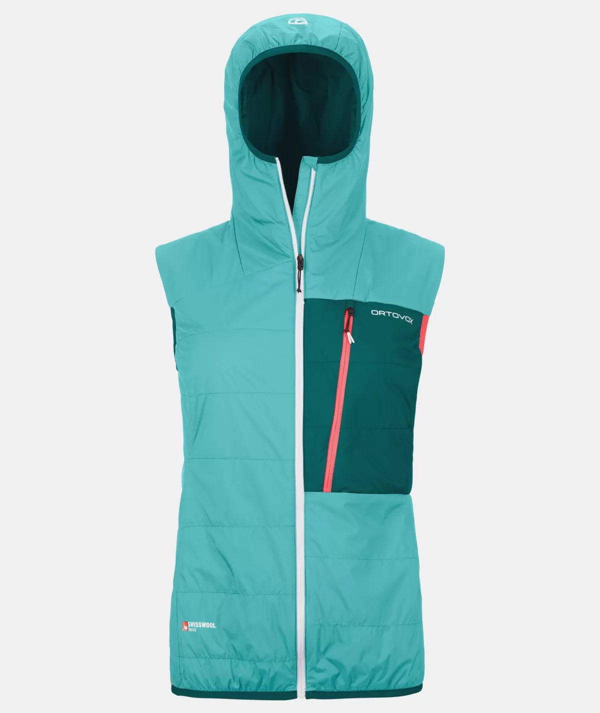 ORTOVOX SWISSWOOL PIZ DUAN VEST W icewaterfall Shop